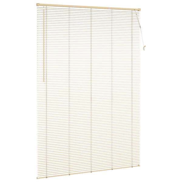 Hellbraune PVC Jalousie 213x140cm