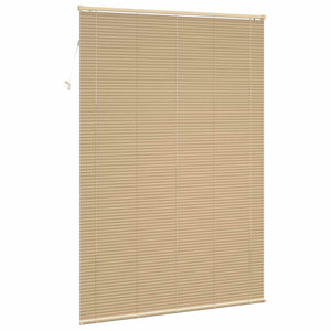 Hellbraune PVC Jalousie 213x140cm