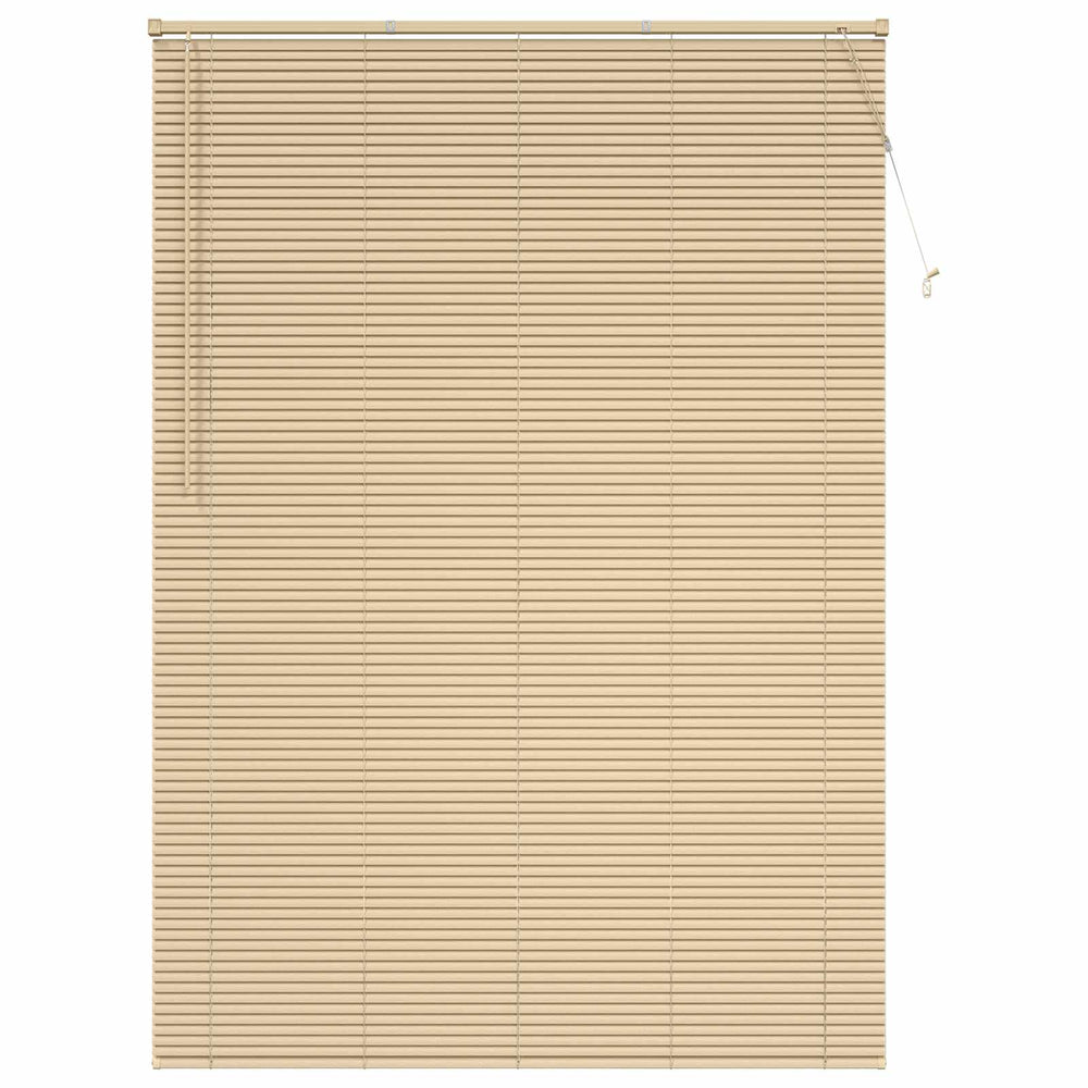 Hellbraune PVC Jalousie 213x150cm