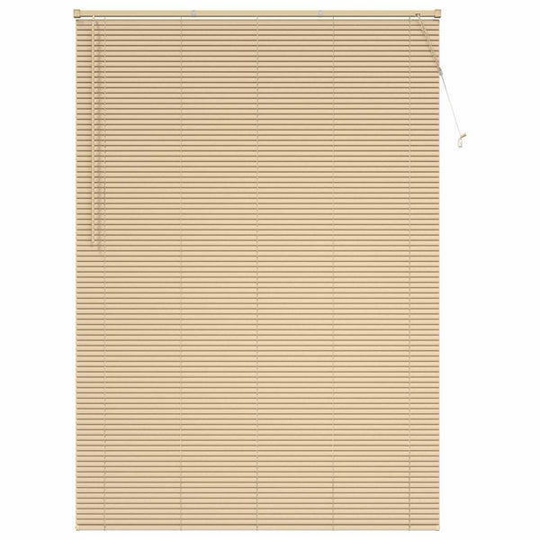 Hellbraune PVC Jalousie 213x150cm