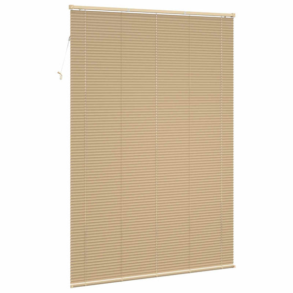 Hellbraune PVC Jalousie 213x160cm