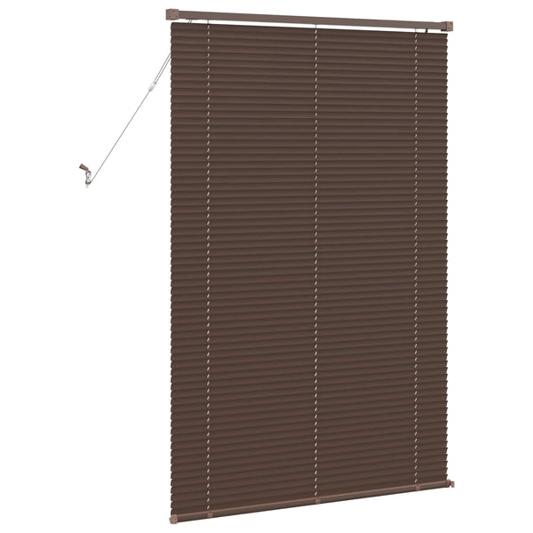 vidaXL Store vénitien motif marron foncé 150 x 90 cm PVC