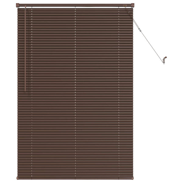 vidaXL Store vénitien motif marron foncé 150 x 90 cm PVC