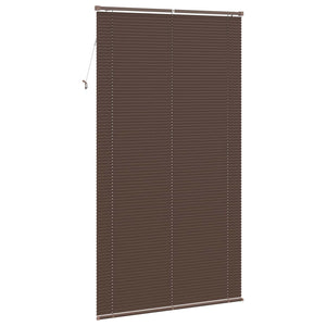 Dunkelbraune PVC Jalousie 213x120cm