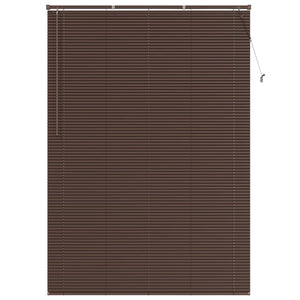 Dunkelbraune PVC Jalousie 213x140cm