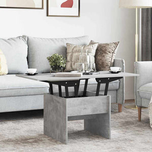 Beton Grau Couchtisch 55x54,5 cm