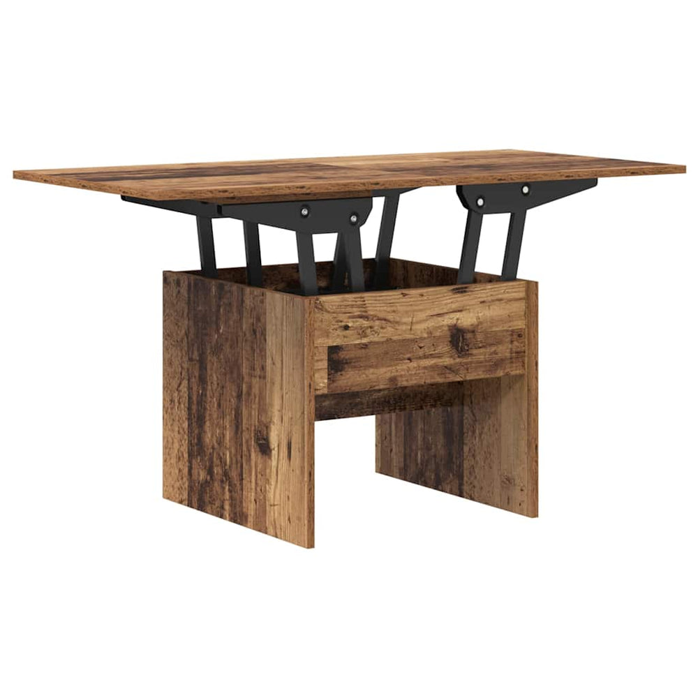 Couchtisch Altholz, 55x54,5x45 cm