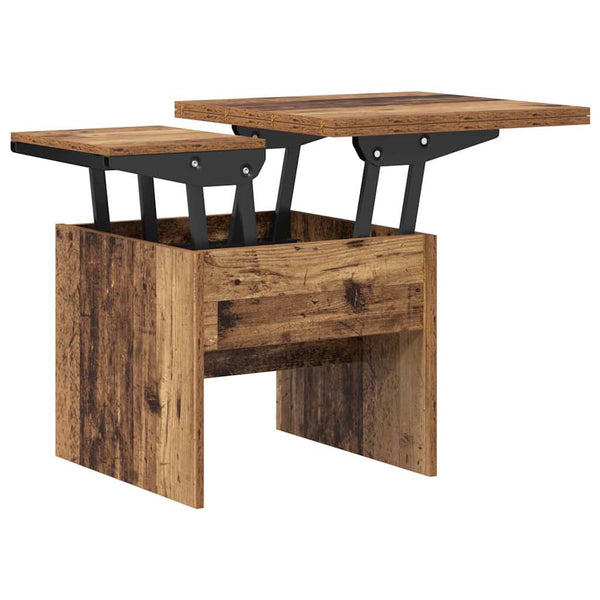 Couchtisch Altholz, 55x54,5x45 cm
