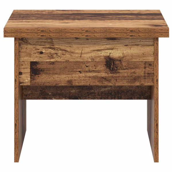 Couchtisch Altholz, 55x54,5x45 cm