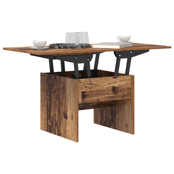 Couchtisch Altholz, 55x54,5x45 cm