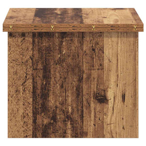Couchtisch Altholz, 55x54,5x45 cm