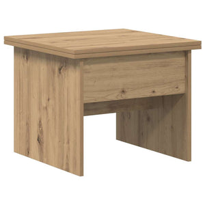 vidaXL Table basse chêne artisan 55 x 54,5 x 45 cm bois d'ingénierie