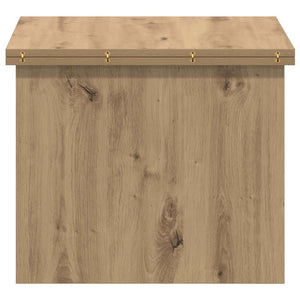 vidaXL Table basse chêne artisan 55 x 54,5 x 45 cm bois d'ingénierie