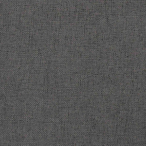 Wandkopfteile Dunkelgrau Stoff 60x15cm 12er Set