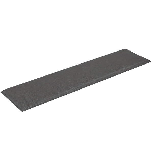 Wandkopfteile Grau Stoff 60x15cm, 12er Set