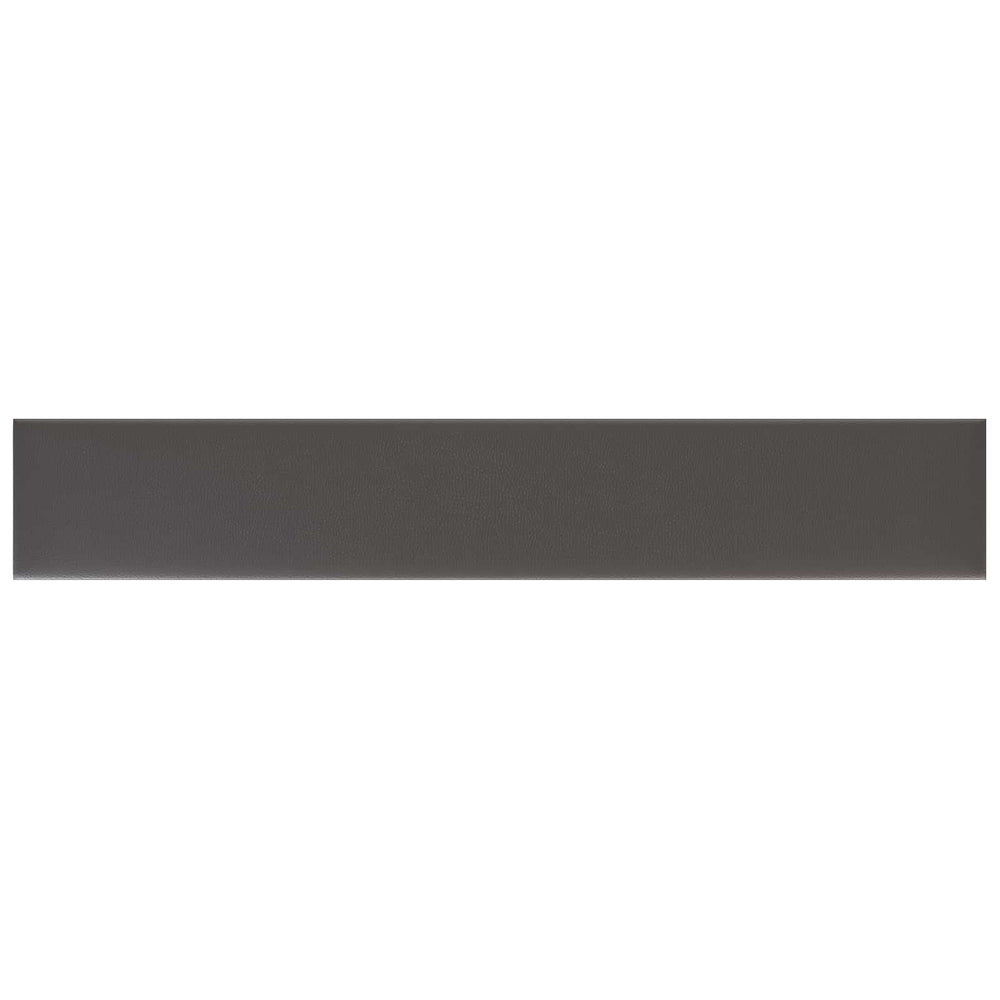 Wandkopfteile Grau Stoff 90x15cm, 12 Stk.