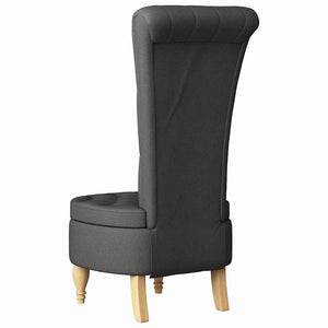 Schlafsessel Dunkelgrau Stoff 56,5x70x110cm