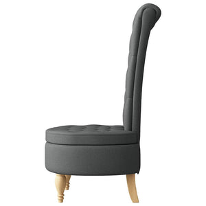 Schlafsessel Dunkelgrau Stoff 56,5x70x110cm