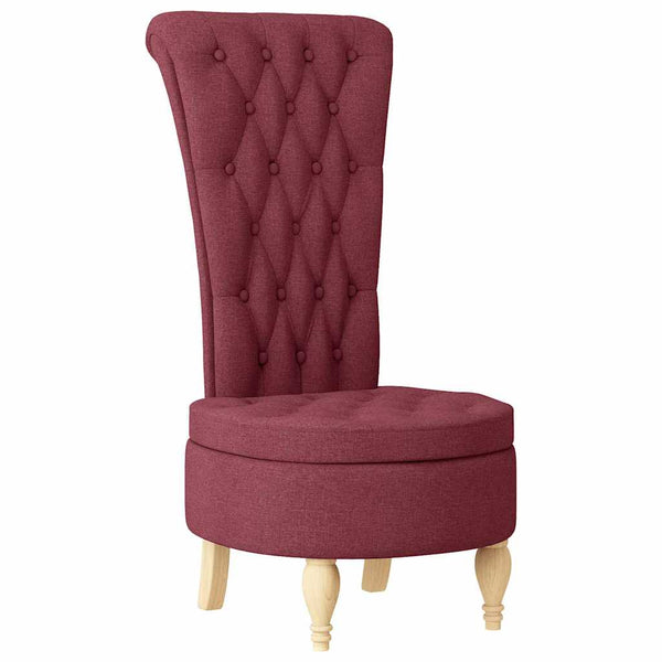 Weinroter Schlafsessel Stoff 56,5x70x110 cm
