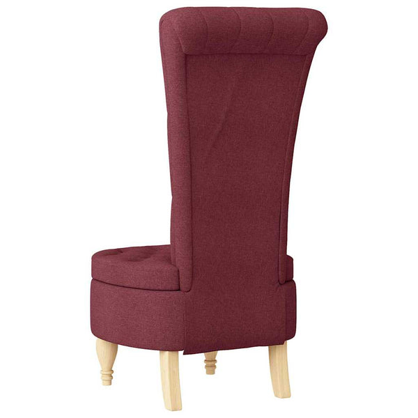 Weinroter Schlafsessel Stoff 56,5x70x110 cm