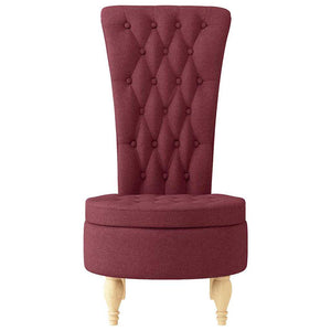 Weinroter Schlafsessel Stoff 56,5x70x110 cm