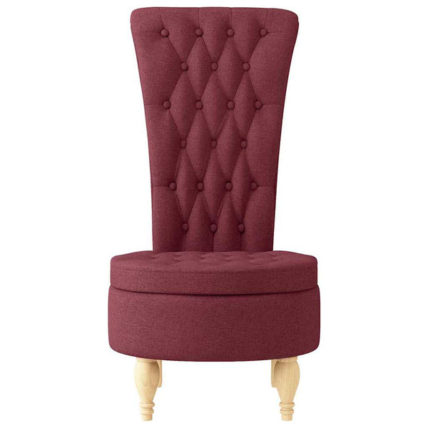 Weinroter Schlafsessel Stoff 56,5x70x110 cm