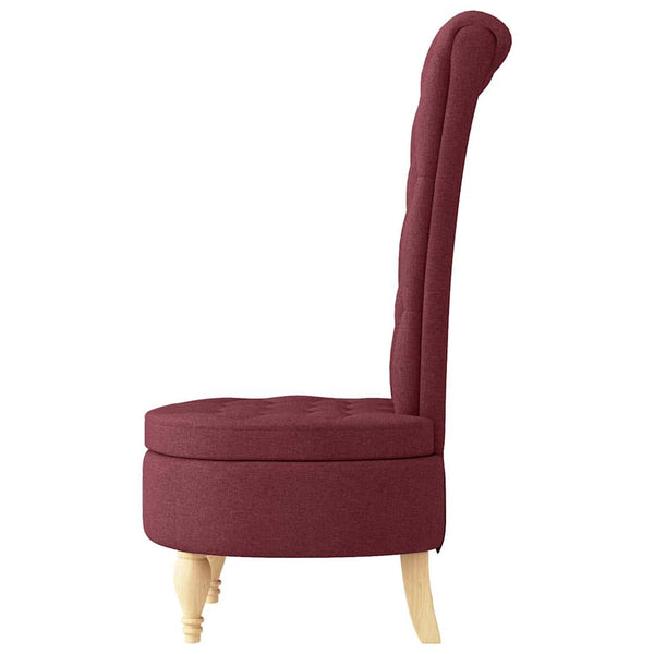 Weinroter Schlafsessel Stoff 56,5x70x110 cm