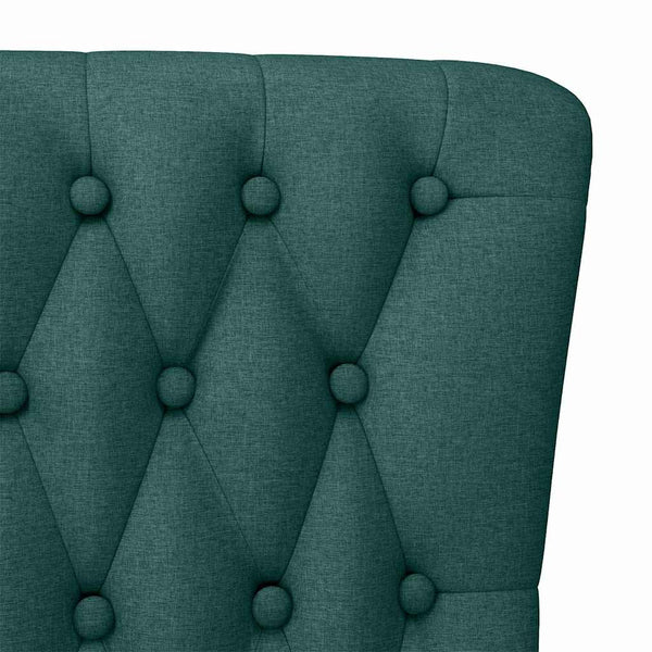 Dunkelgrüner Schlafsessel Stoff 56,5x70x110cm