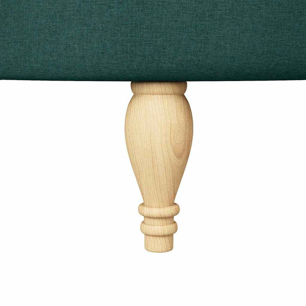 Dunkelgrüner Schlafsessel Stoff 56,5x70x110cm