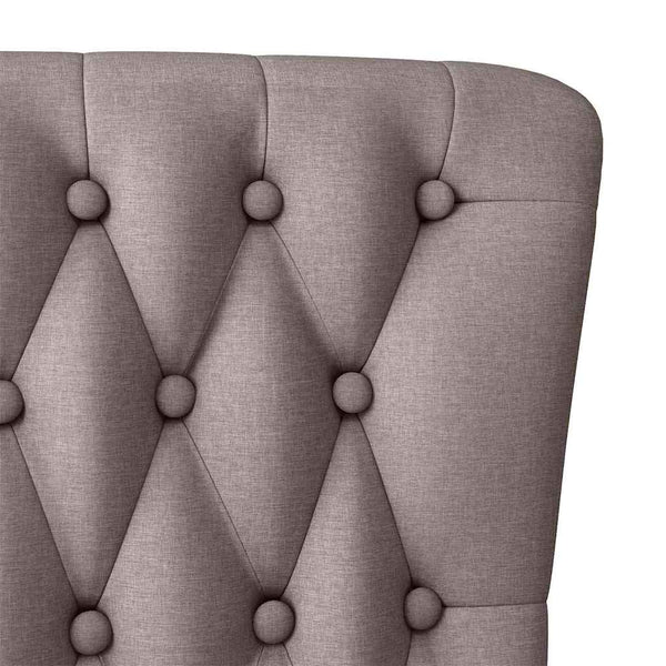 Schlafsessel Taupe Stoff 56,5x70x110 cm