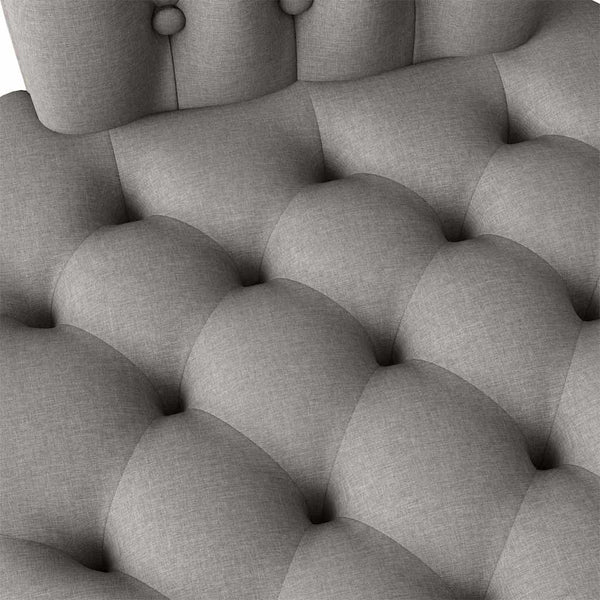 Schlafsessel Taupe Stoff 56,5x70x110 cm
