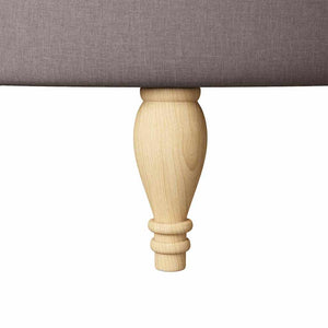 Schlafsessel Taupe Stoff 56,5x70x110 cm