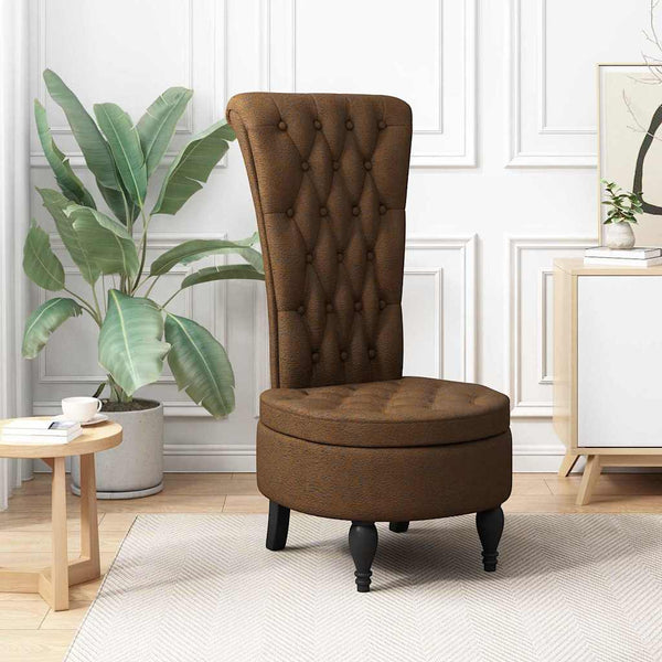 Schlafsessel Braun Kunstwildleder