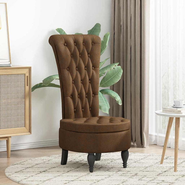 Schlafsessel Braun Kunstwildleder