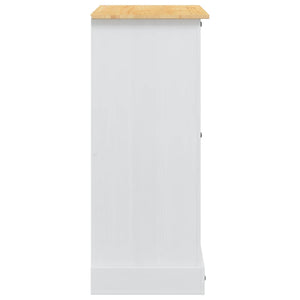 Aufbewahrungstruhe Corona Weiß 92x48x114 cm
