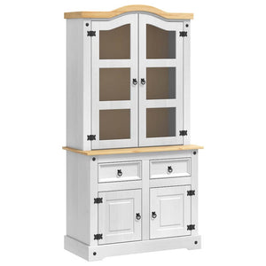 Weißes Kiefer Sideboard 100cm