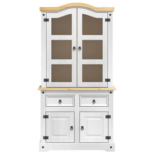 Weißes Kiefer Sideboard 100cm