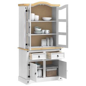 Weißes Kiefer Sideboard 100cm