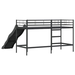 Kinder Hochbett mit Rutsche 75x190 cm