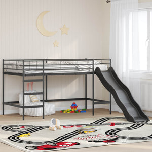 Kinder Hochbett mit Rutsche 80x200 cm