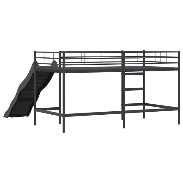 Kinder Hochbett mit Rutsche 80x200 cm