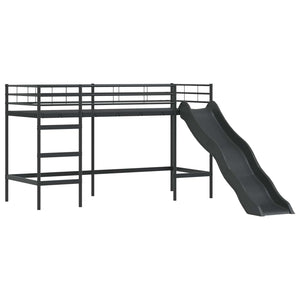 Kinder Hochbett mit Rutsche 90x190 cm