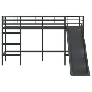 Kinder-Hochbett mit Rutsche 100x190 cm