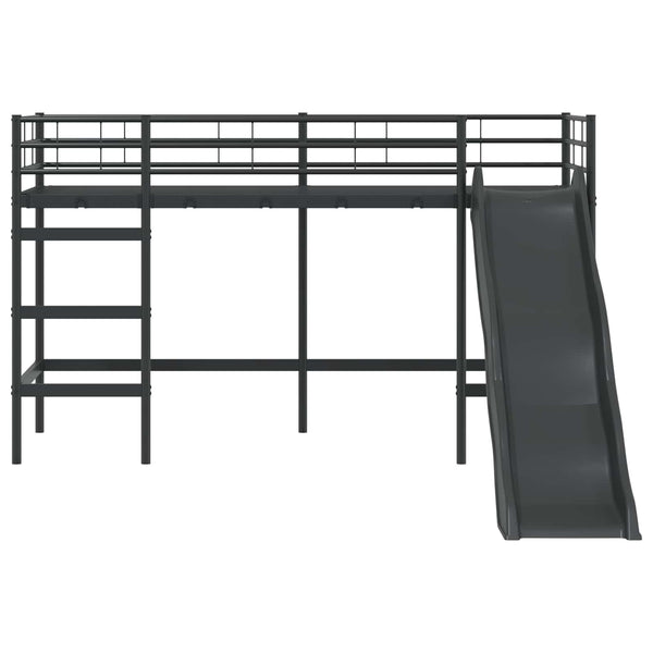 Kinder-Hochbett mit Rutsche 100x190 cm