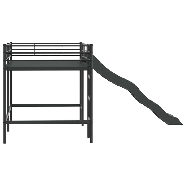 Kinder Hochbett mit Rutsche 107x200 cm