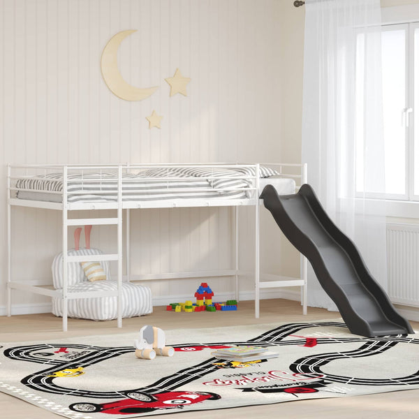 Kinder-Hochbett mit Rutsche 80x200 cm