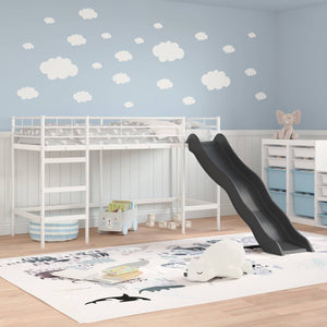 Kinder Hochbett mit Rutsche 100x190 cm