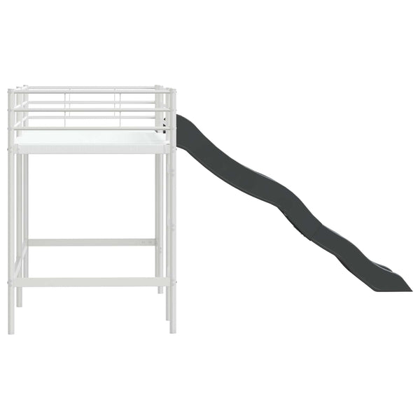 Kinder Hochbett mit Rutsche 100x190 cm