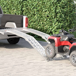 Faltbare Motorradrampe, 2er Set, 340 kg