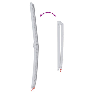 Faltbare Motorradrampe, 2er Set, 340 kg